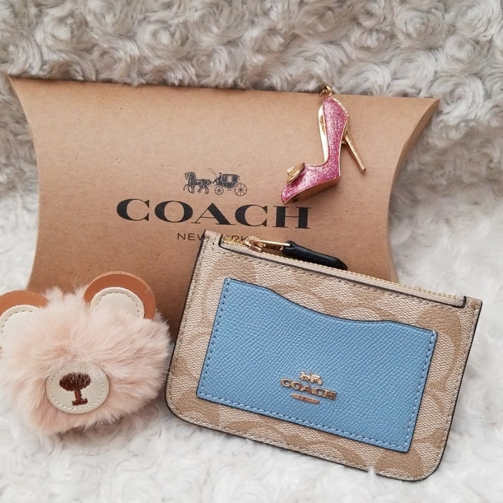 Coach Colorblock Card Case